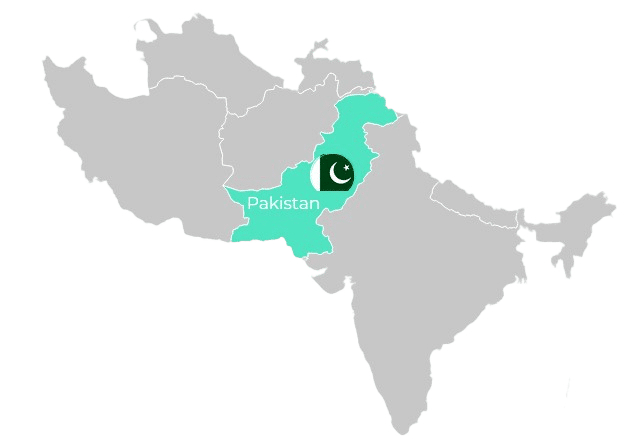 carte pakistan