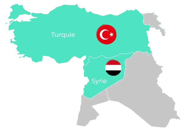 carte syrie turquie