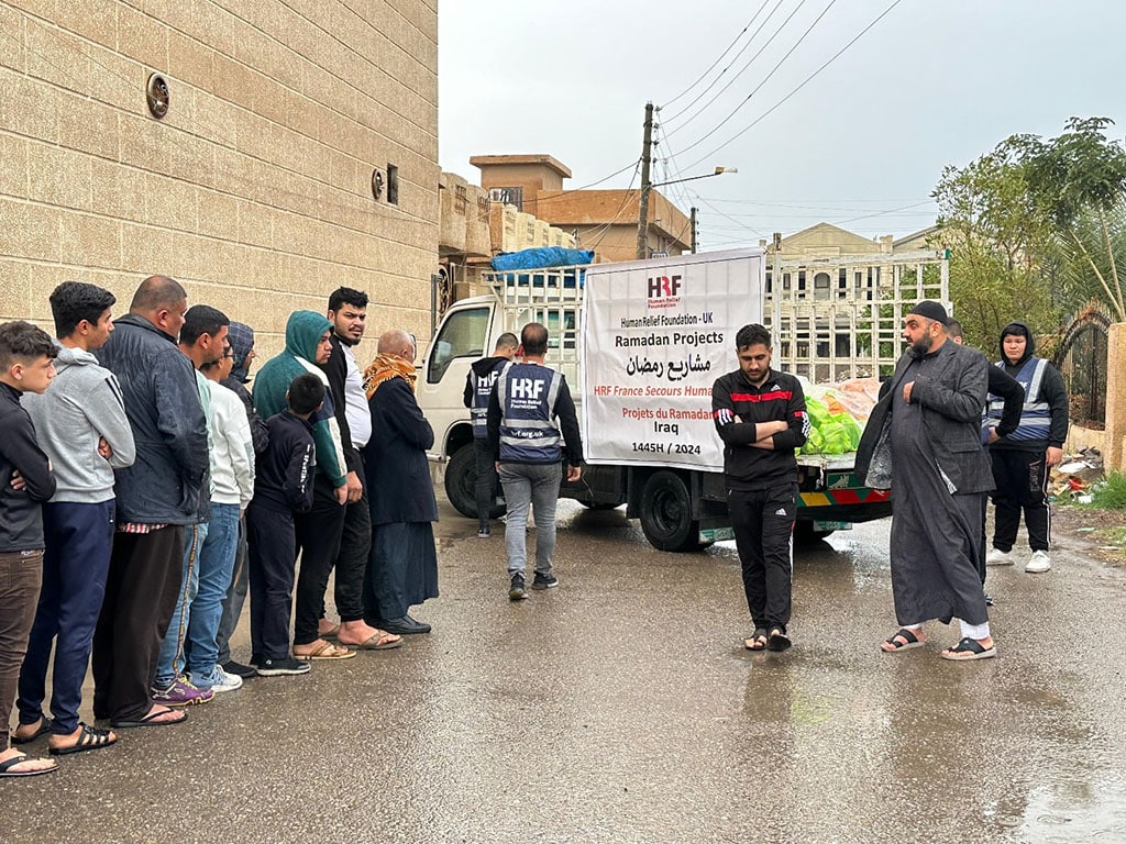 irak distribution colis alimentaire 4