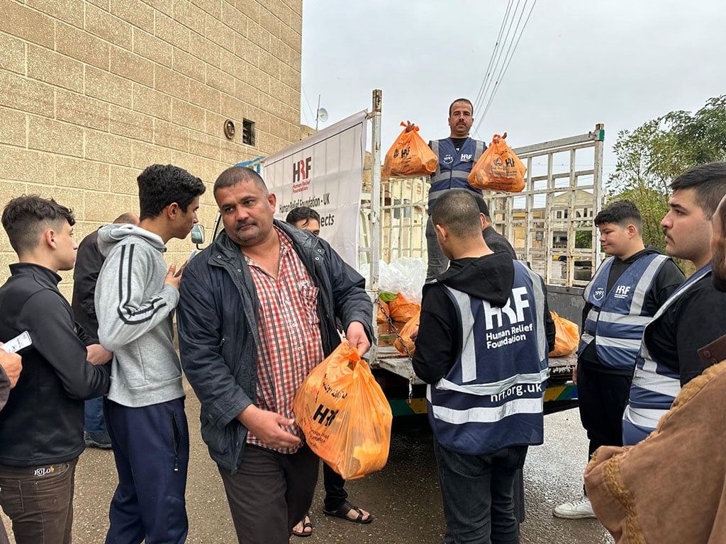 irak distribution colis alimentaire 5